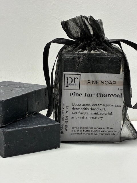 Pine Tar Charcoal Soap